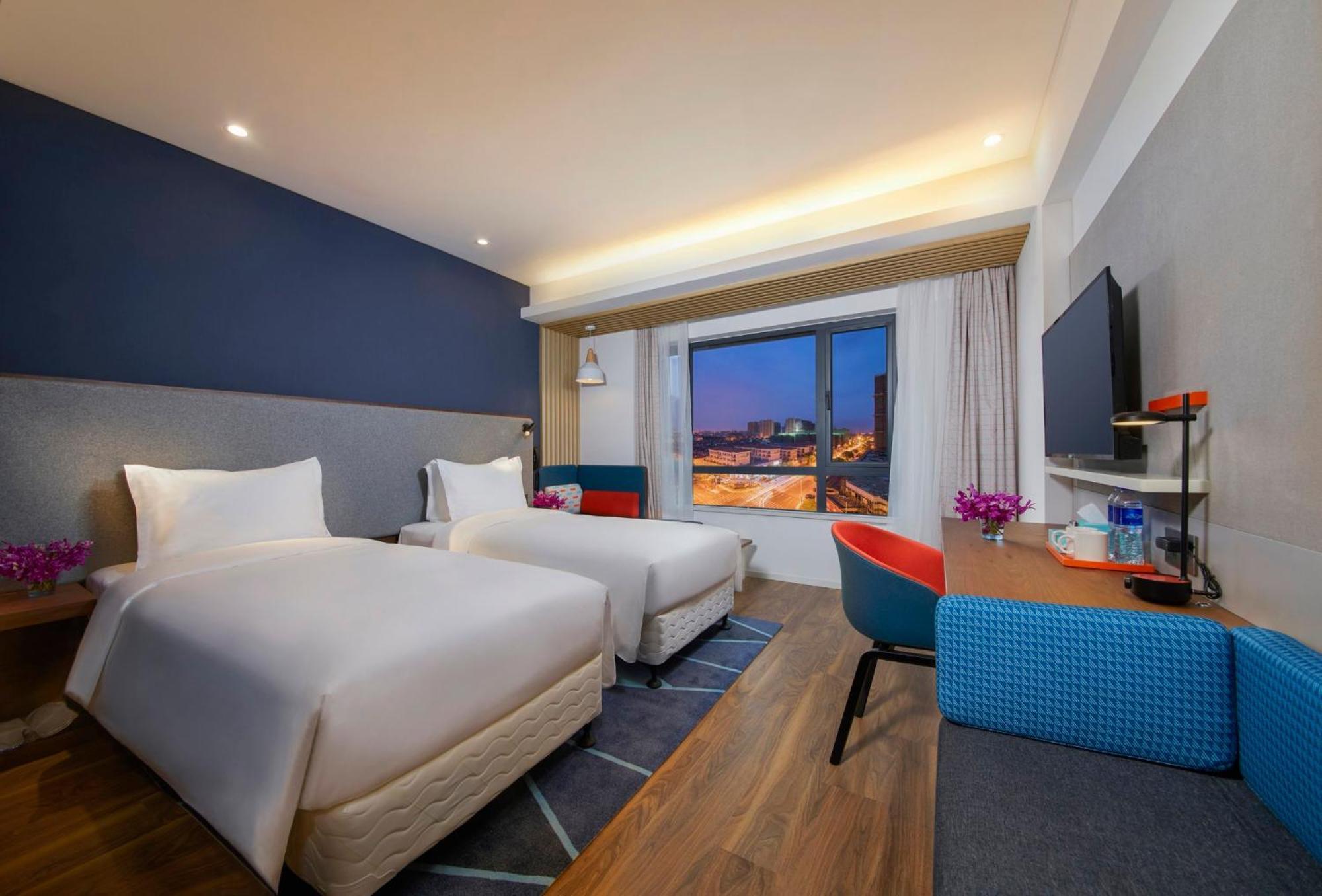 Holiday Inn Express Zhangjiagang East By Ihg Exterior foto